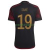 Maillot de Supporter Allemagne Sane 19 Extérieur Coupe du Monde 2022 Pour Homme